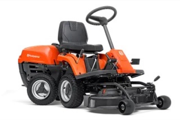 Husqvarna Rider R112C5, tondeuse autoportée à coupe frontale compacte