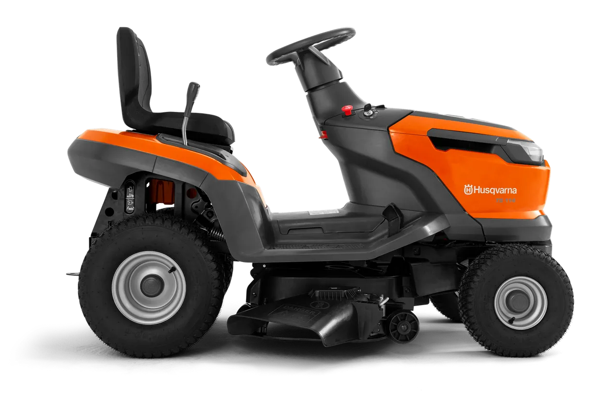 Husqvarna TS 114 en situation de tonte