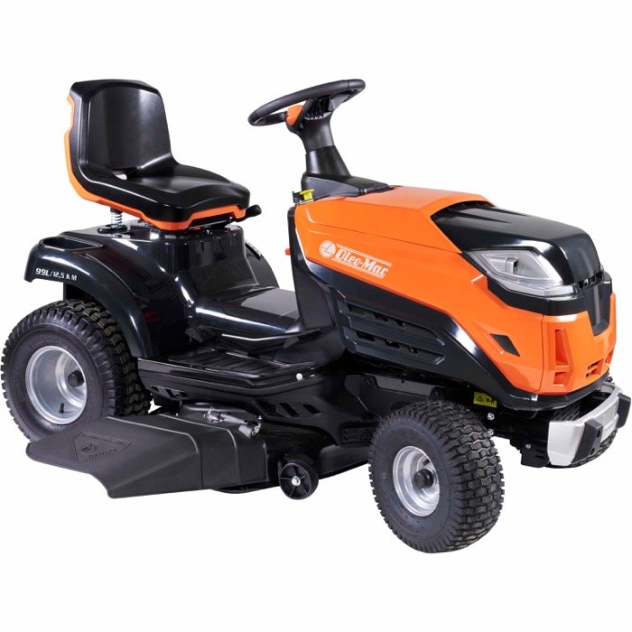 Oleo-Mac OM99L 12,5KM, tracteur tondeuse à éjection latérale